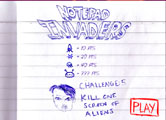 Notepad Invaders